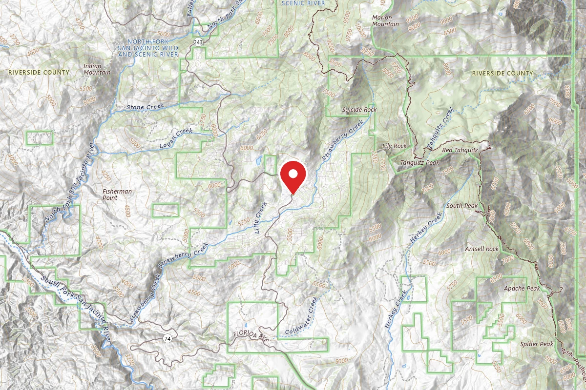 San Jacinto - Santa Rosa Mountains Recreation Area