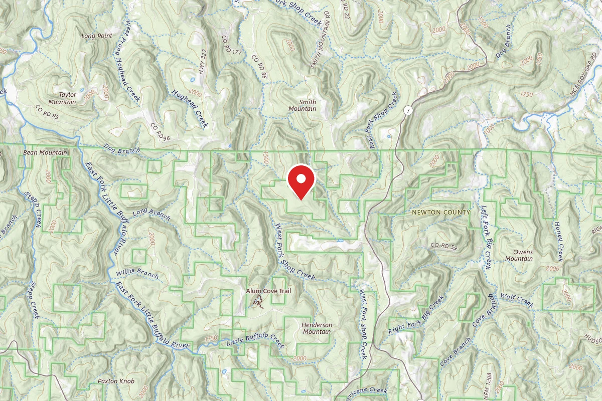 Ozark NF Dispersed - Upper Buffalo