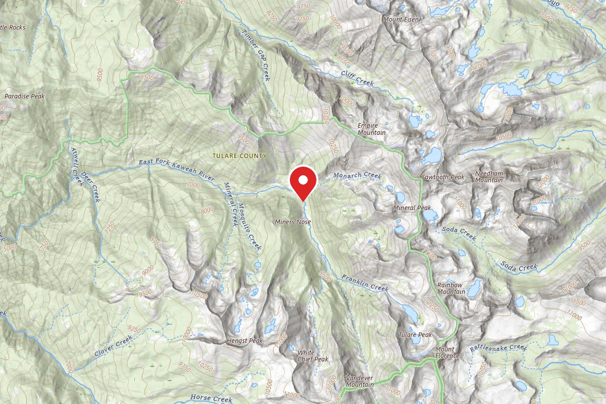 Monarch Lakes Backcountry Sites