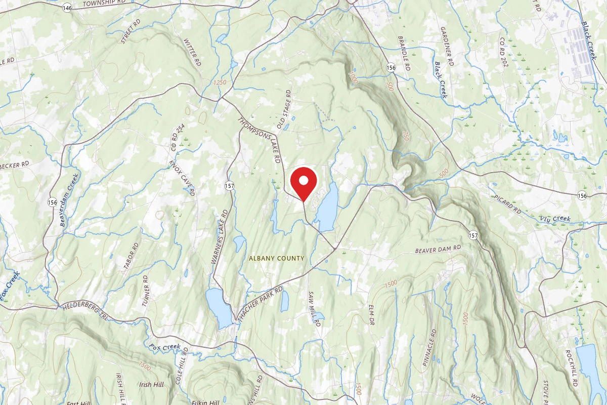 Thompson's Lake Campground at Thatcher Park