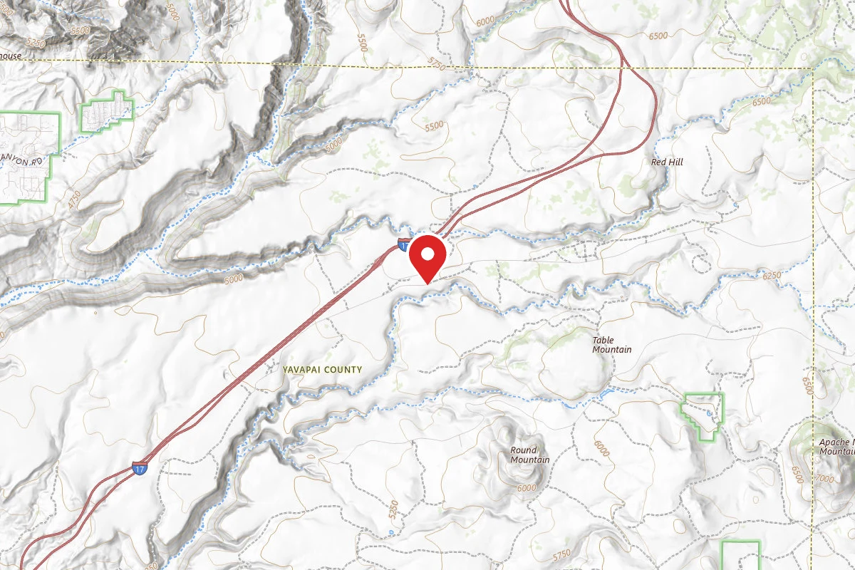 Dispersed Site near 34.7597, -111.6449