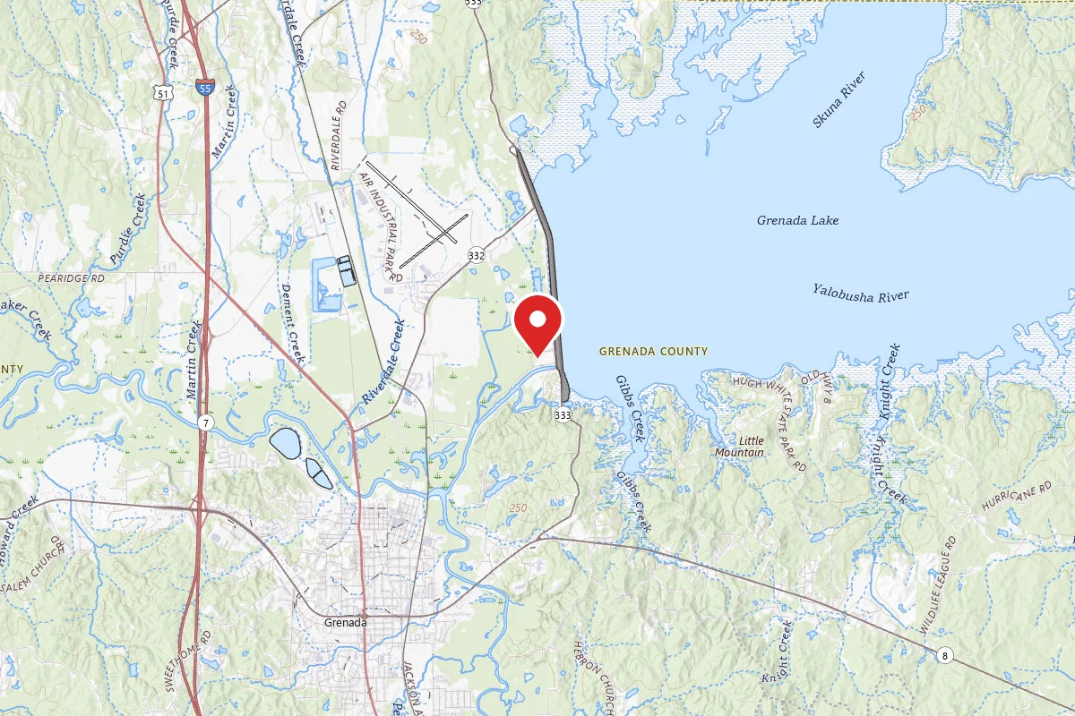 Hugh White State Park - Outlet Channel