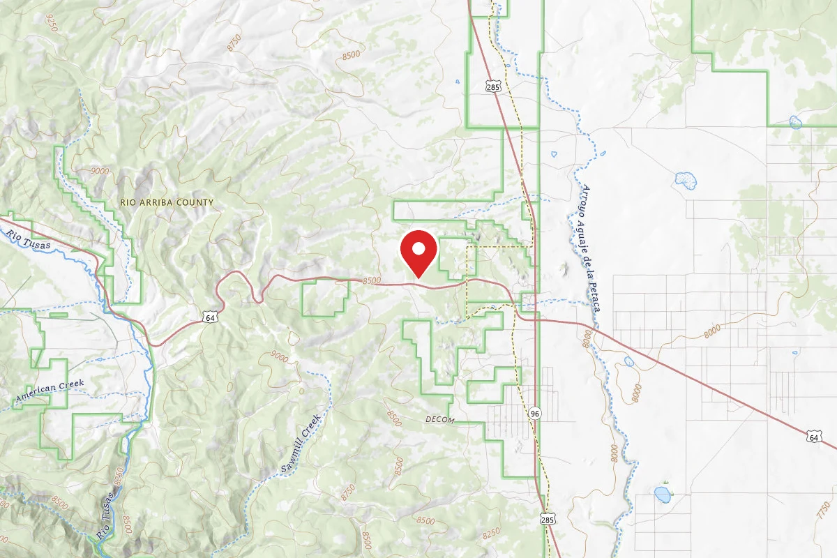 Dispersed Site near 36.6533, -105.9962