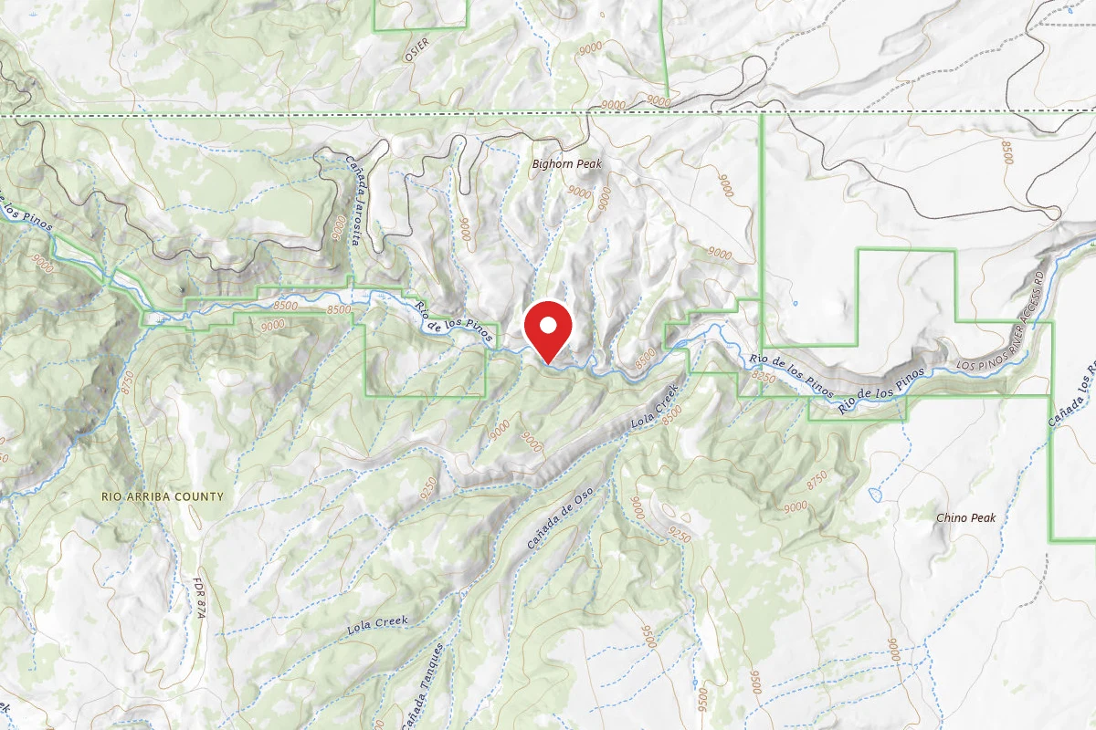 Dispersed Site near 36.9568, -106.1868