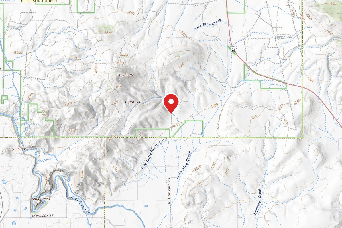 Dispersed Site near 44.4007, -121.0679