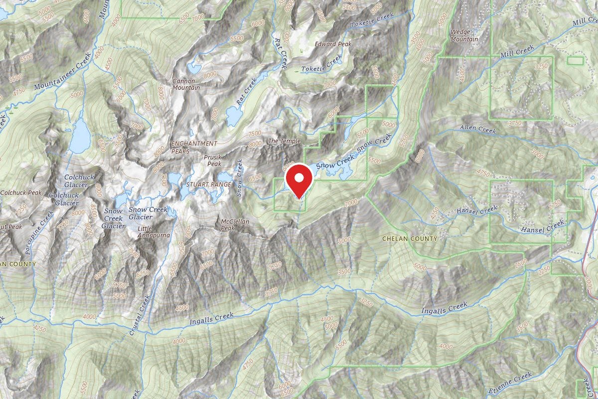 Dispersed Site near 47.4774, -120.7583