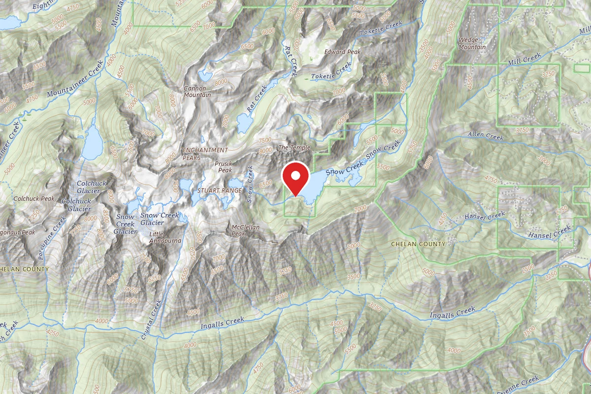 Dispersed Site near 47.4794, -120.7630