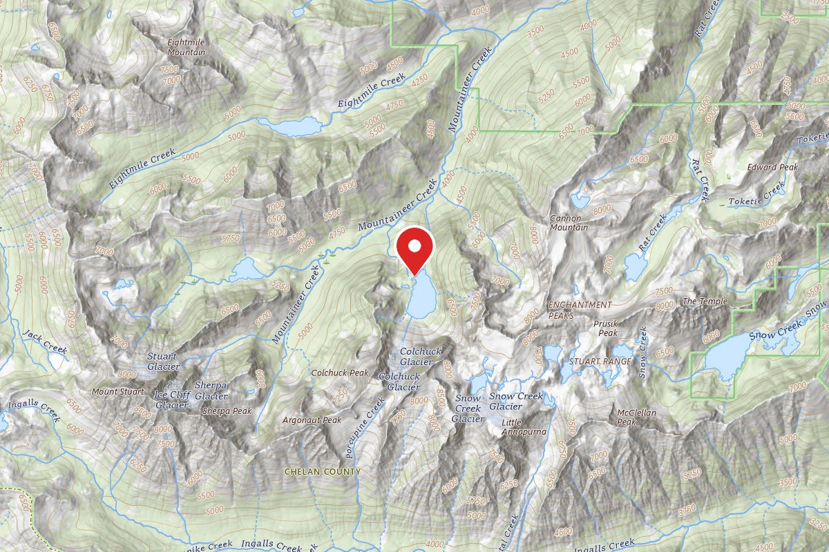 Dispersed Site near 47.4953, -120.8355