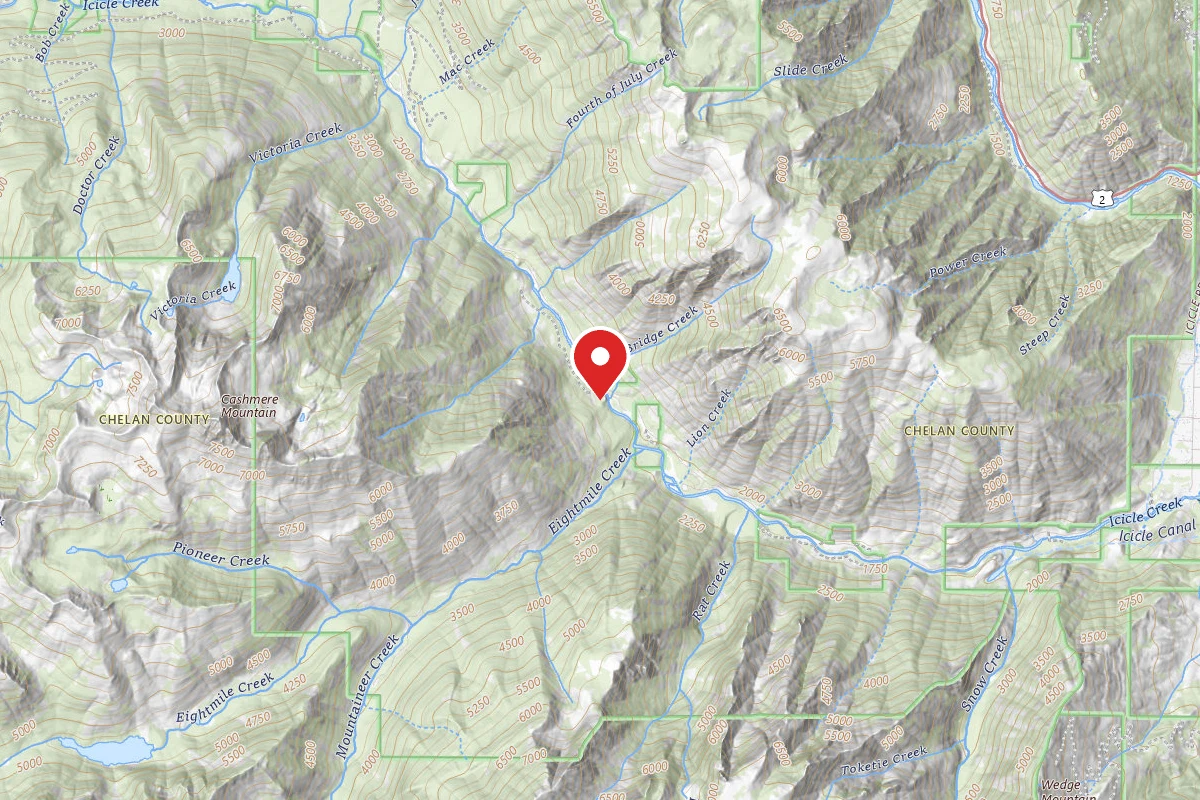 Dispersed Site near 47.5610, -120.7818