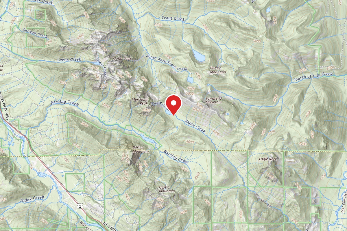 Dispersed Site near 47.7942, -121.4114