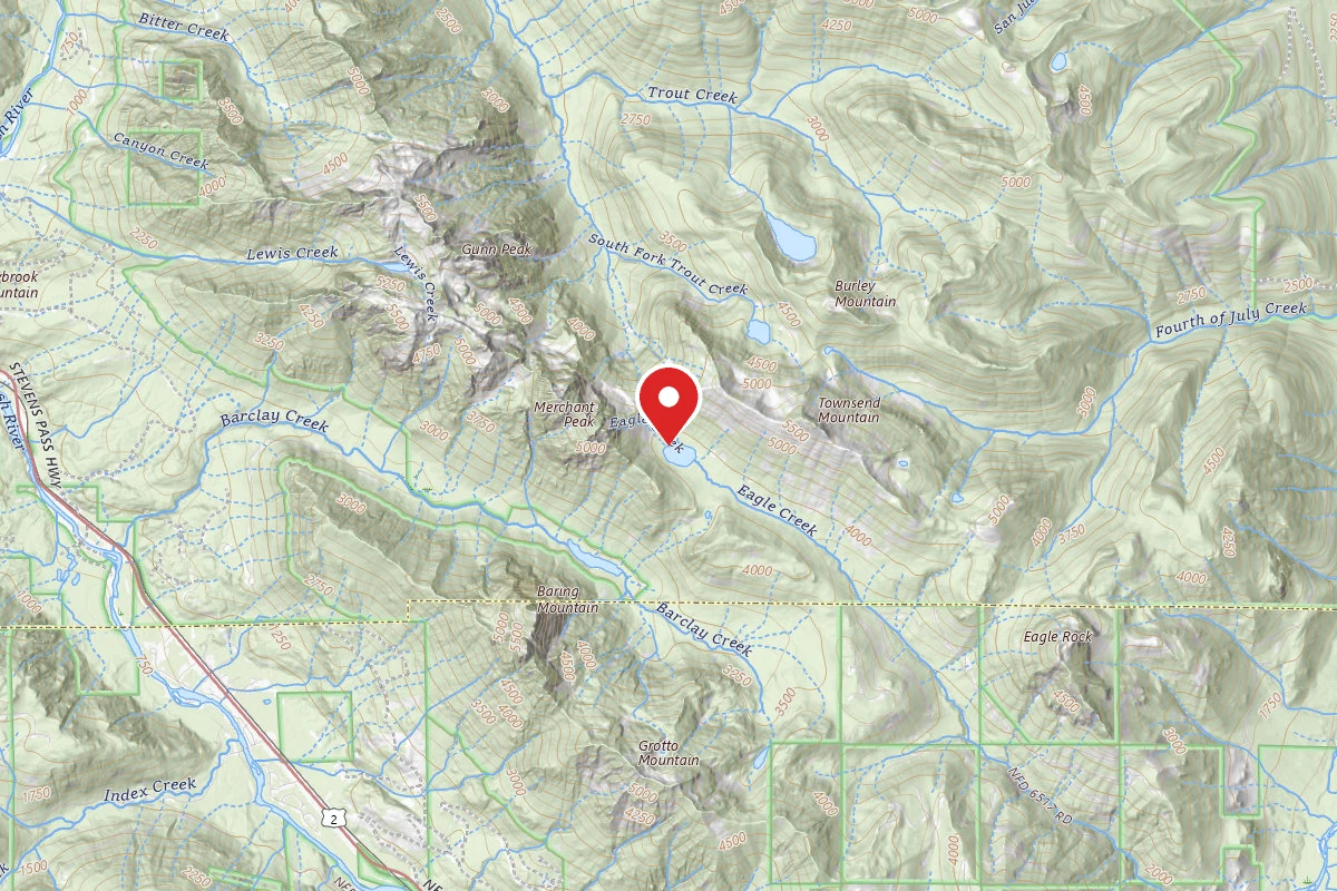 Dispersed Site near 47.7967, -121.4155