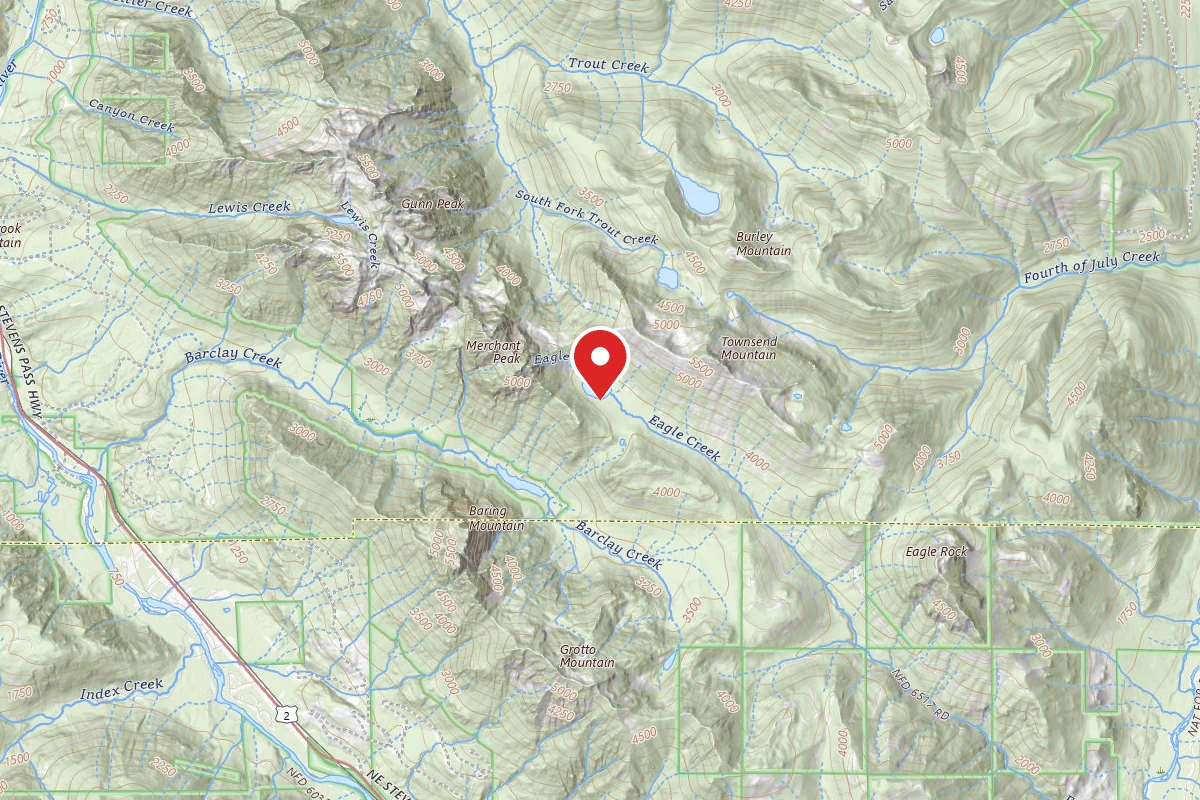 Dispersed Site near 47.7944, -121.4132