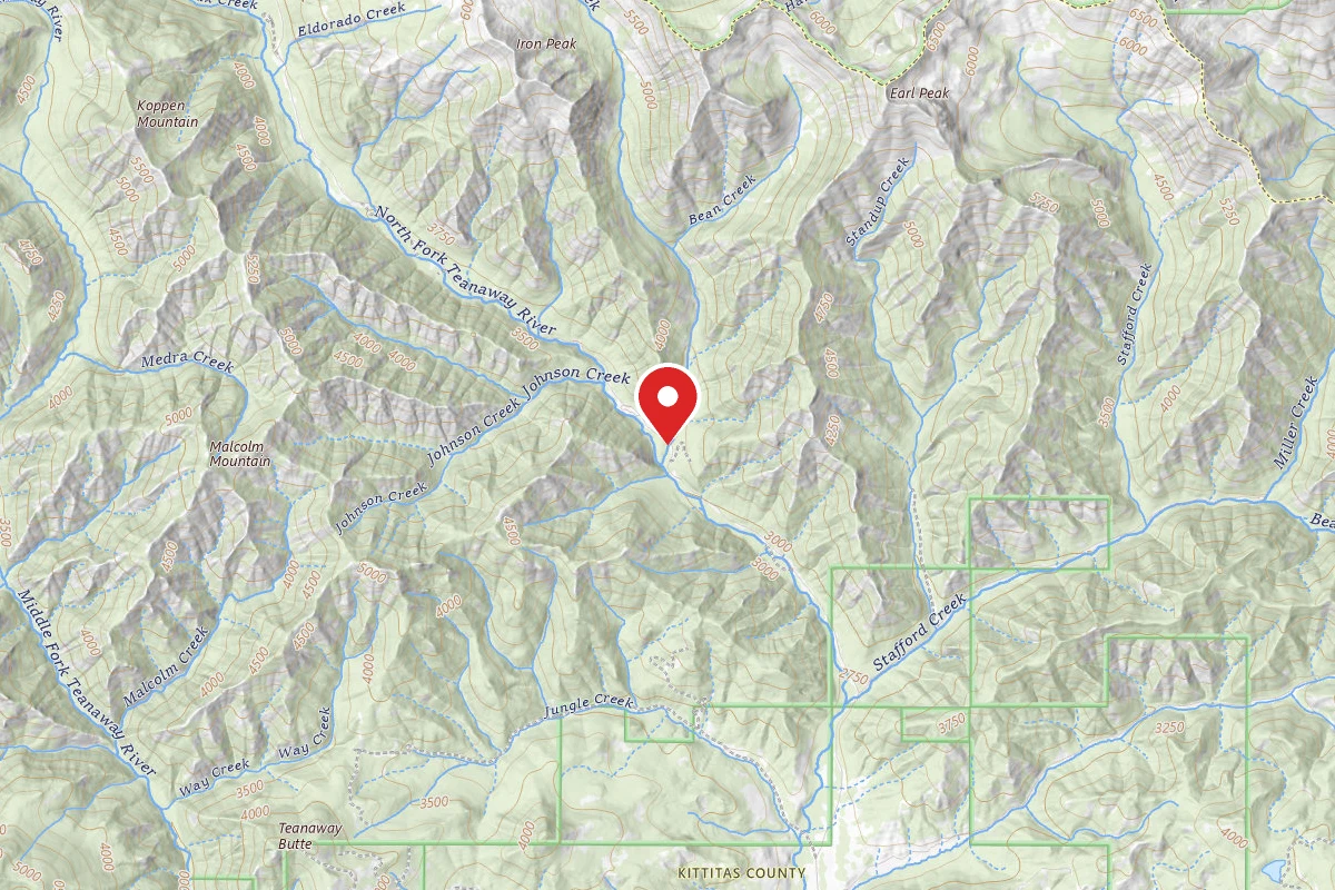Dispersed Site near 47.3741, -120.8768