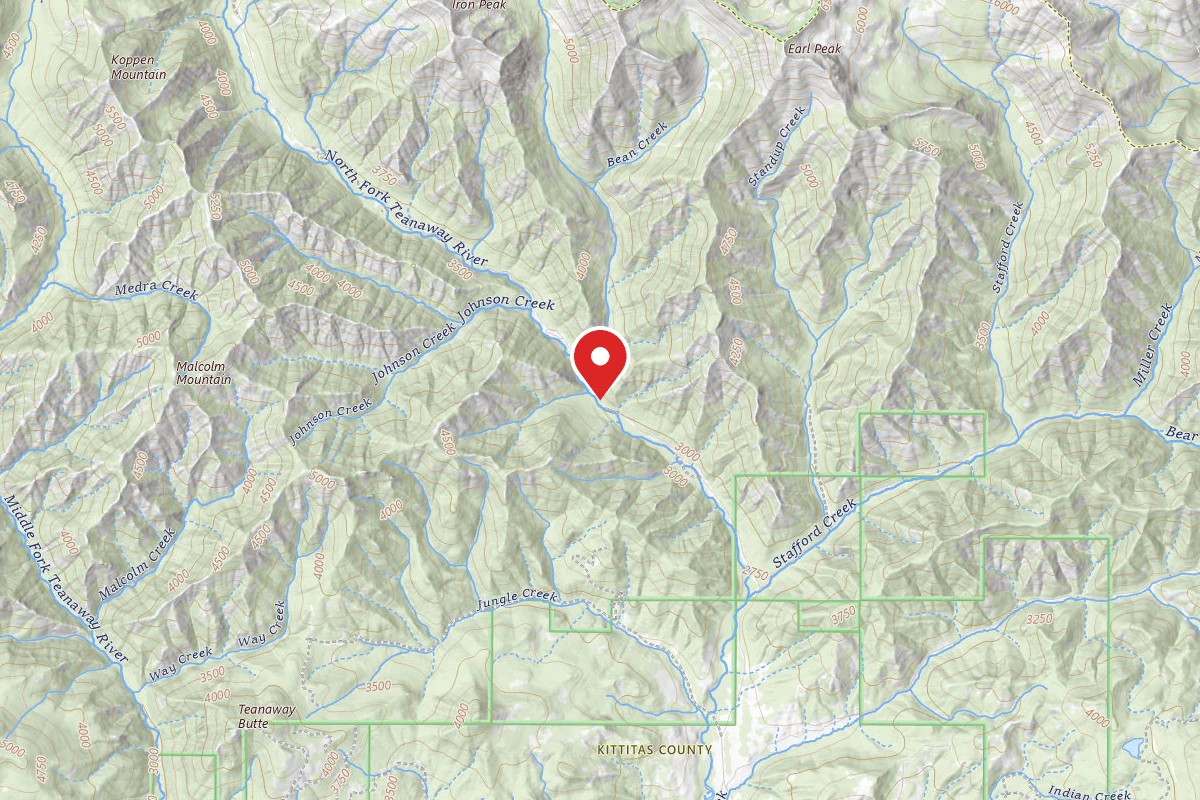 Dispersed Site near 47.3699, -120.8747