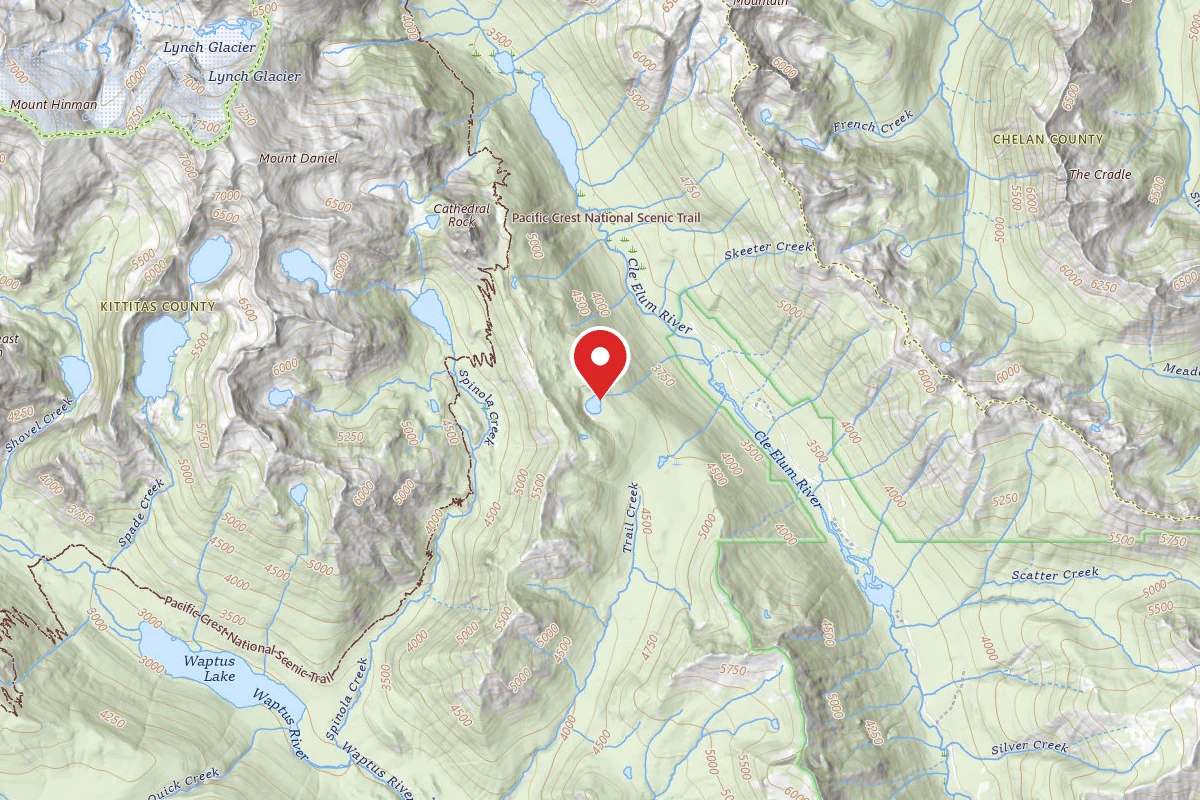 Dispersed Site near 47.5353, -121.1129