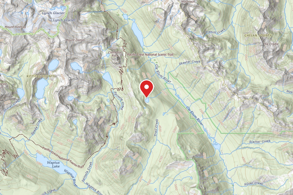 Dispersed Site near 47.5361, -121.1145