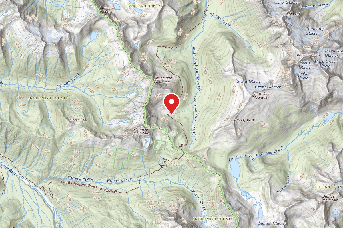 Dispersed Site near 48.2154, -120.9486