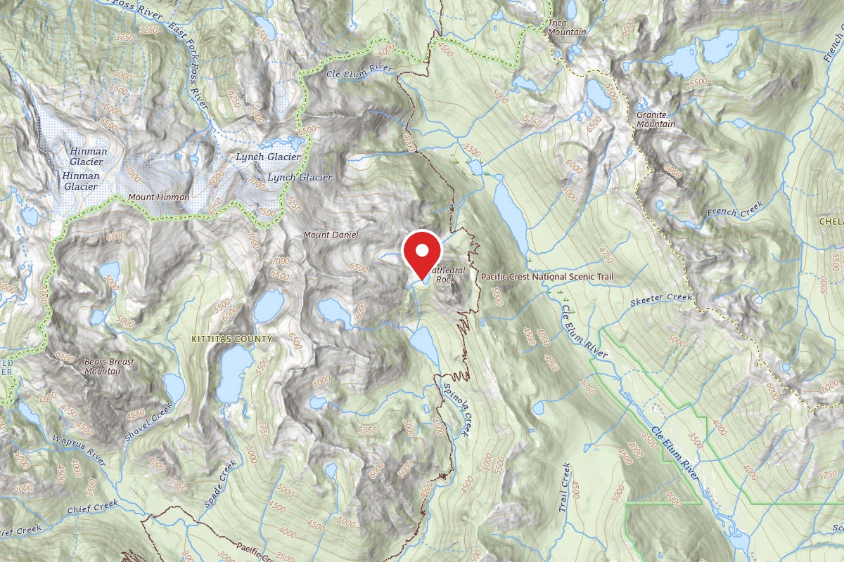 Dispersed Site near 47.5558, -121.1425