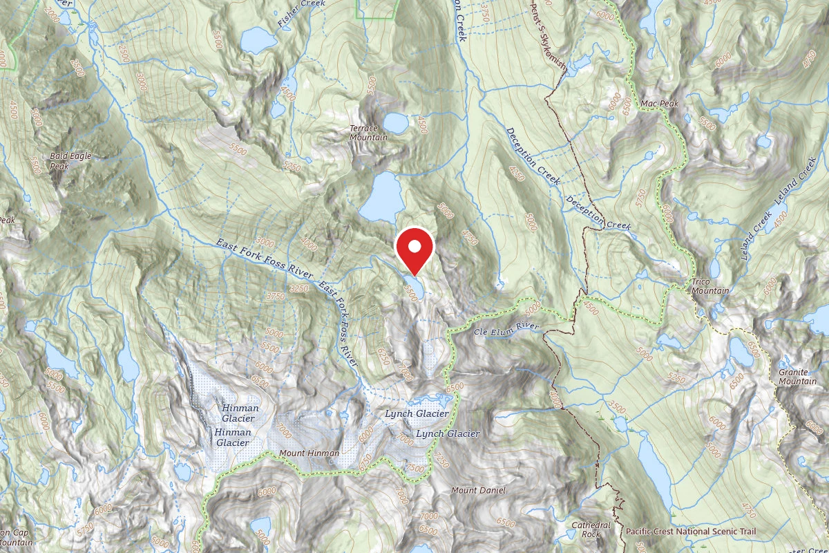 Dispersed Site near 47.5993, -121.1805