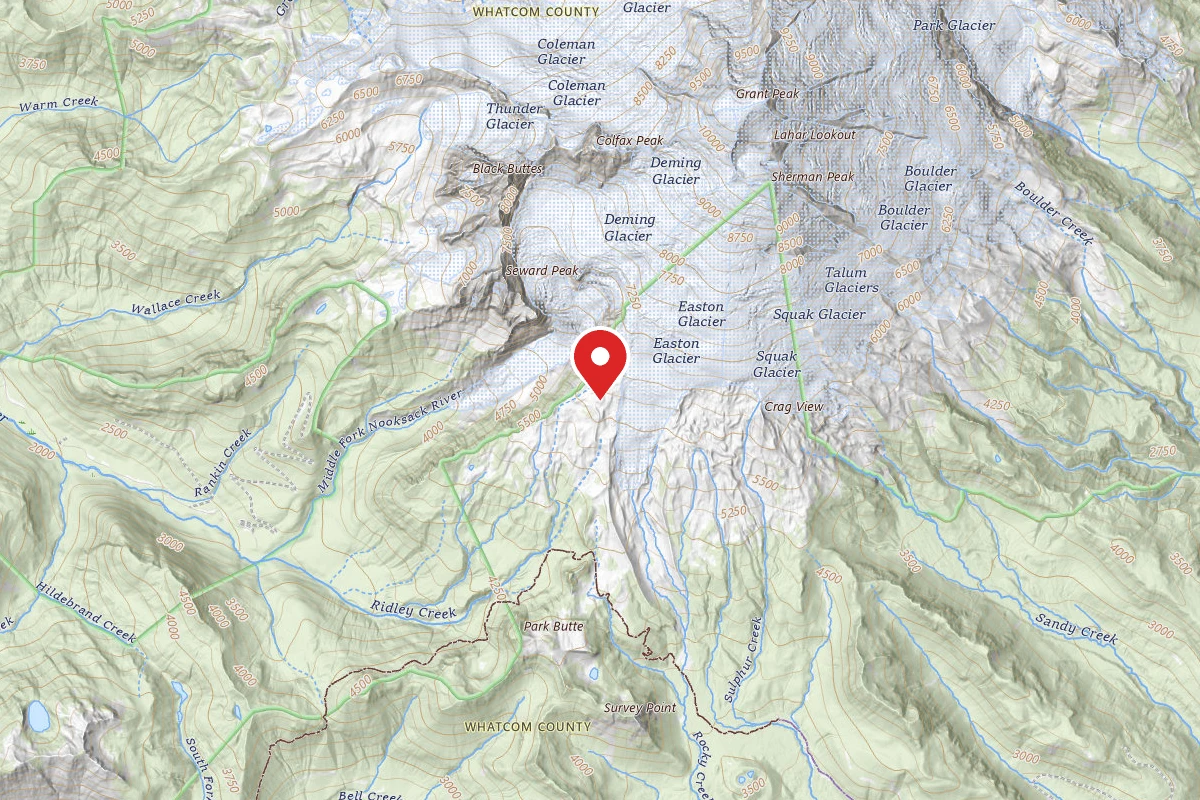 Dispersed Site near 48.7430, -121.8428