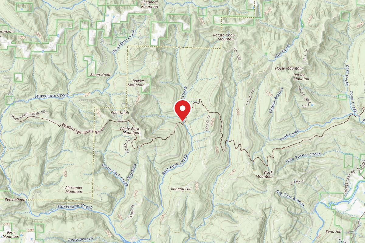 OHT Backcountry Primitive Site