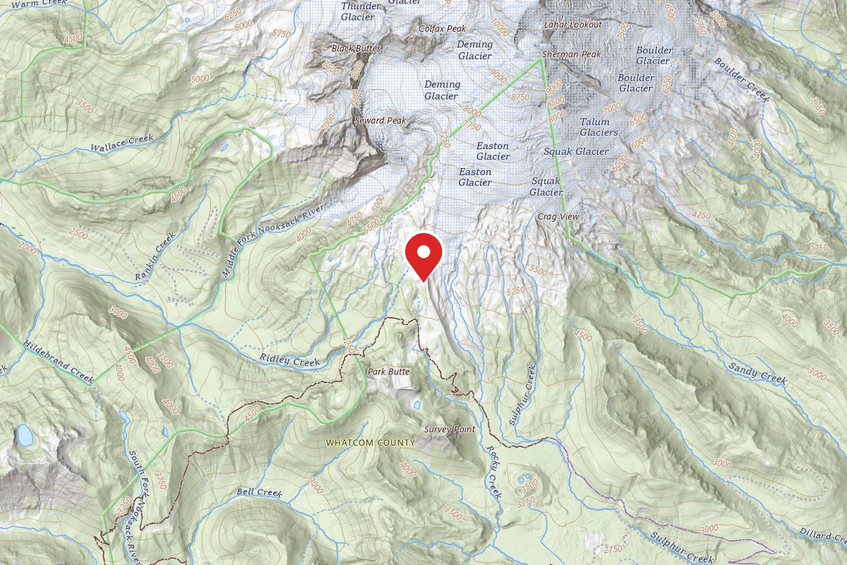 Dispersed Site near 48.7317, -121.8423