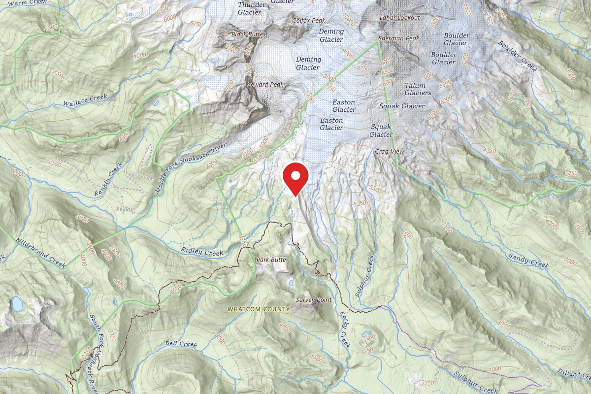 Dispersed Site near 48.7317, -121.8423