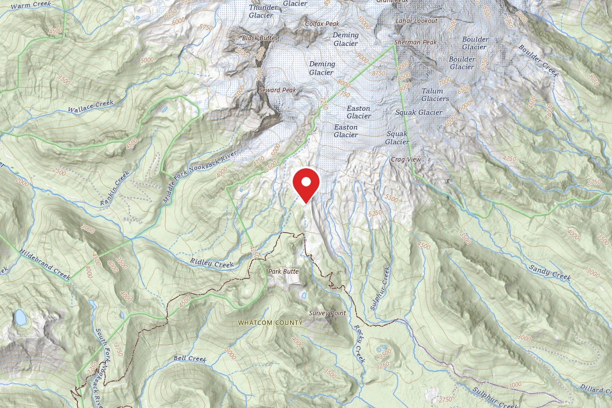 Dispersed Site near 48.7323, -121.8431