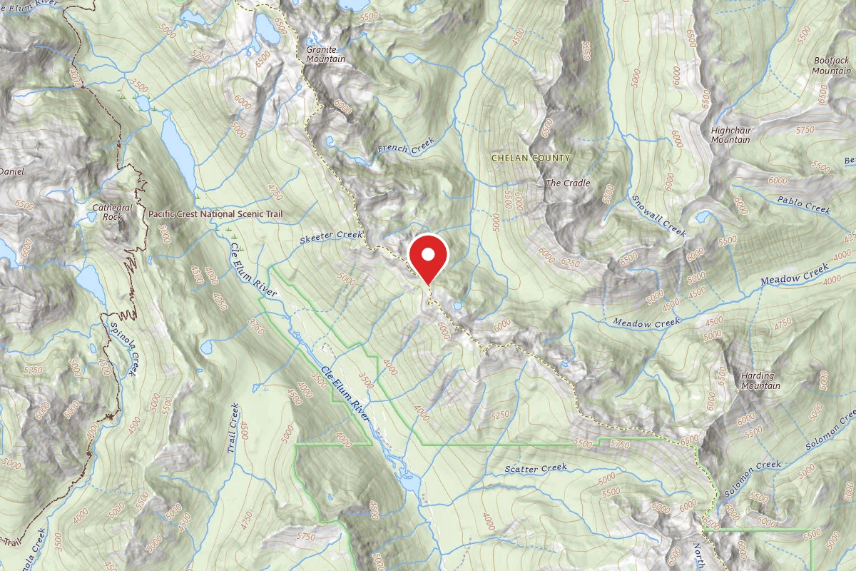 Dispersed Site near 47.5449, -121.0608