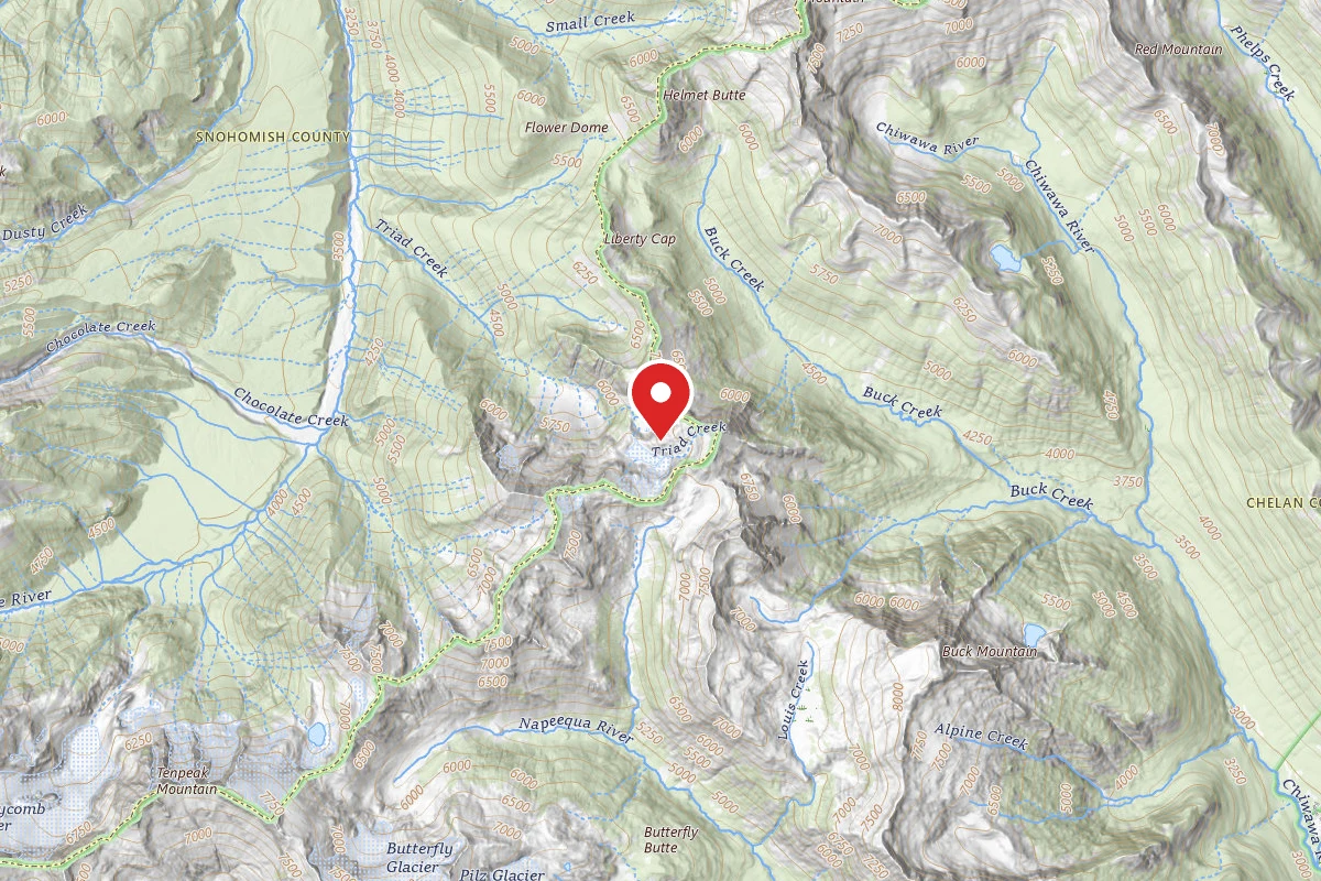 Dispersed Site near 48.1143, -120.9552
