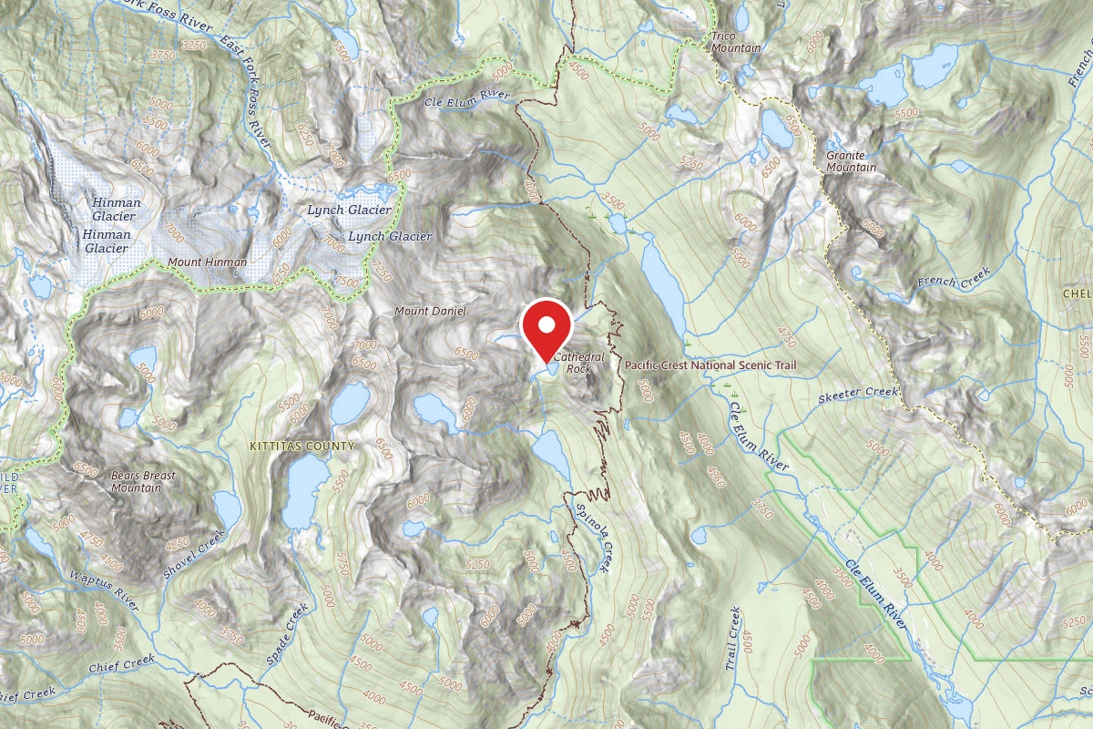 Dispersed Site near 47.5566, -121.1429