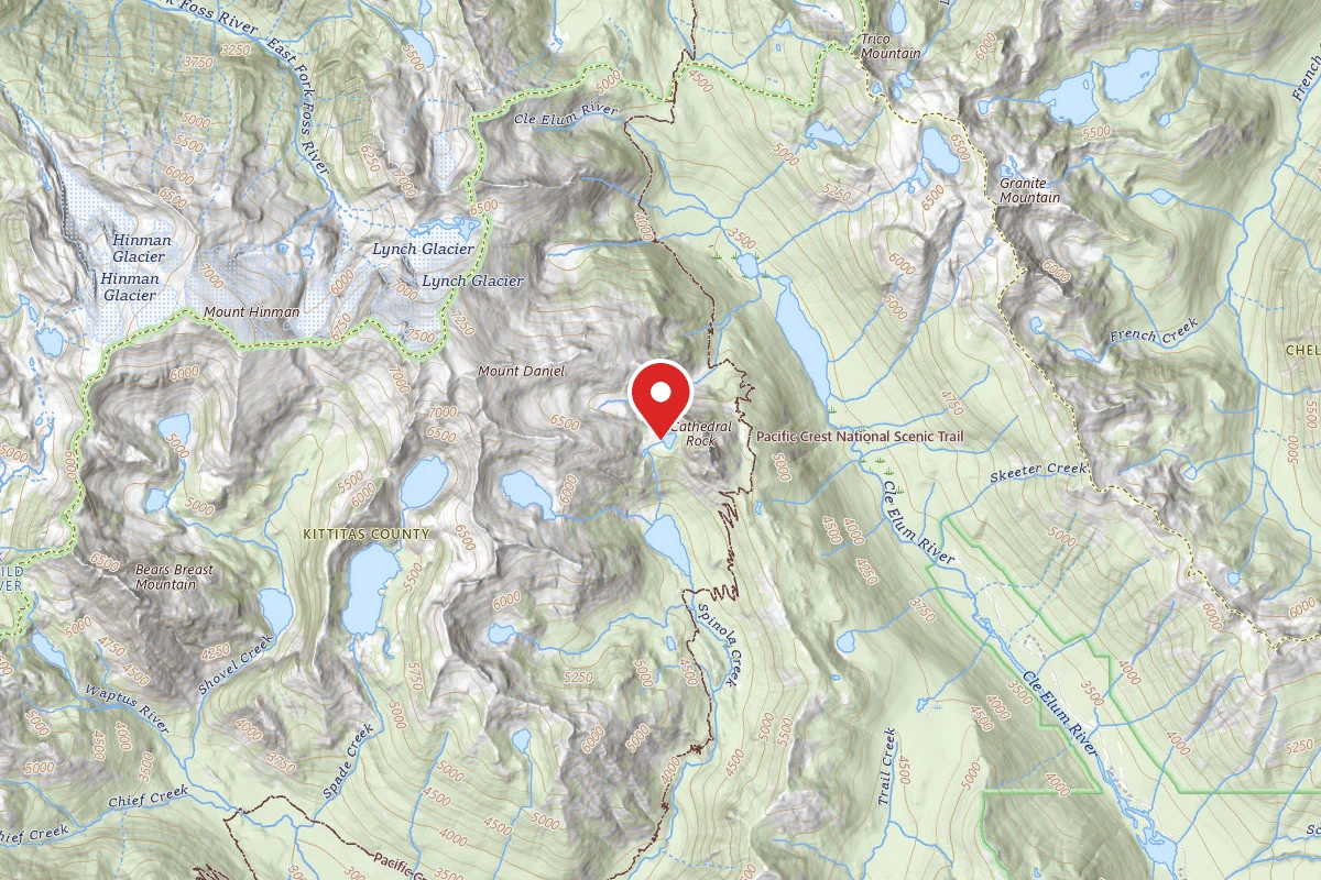Dispersed Site near 47.5561, -121.1430