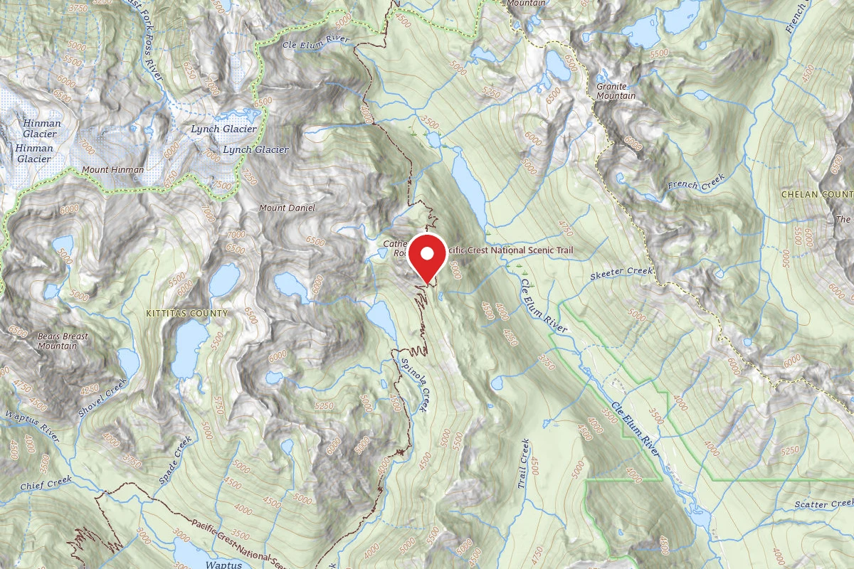Dispersed Site near 47.5509, -121.1309