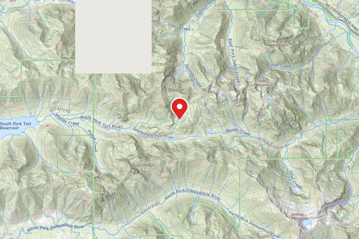 Dispersed Site near 47.7068, -121.5368