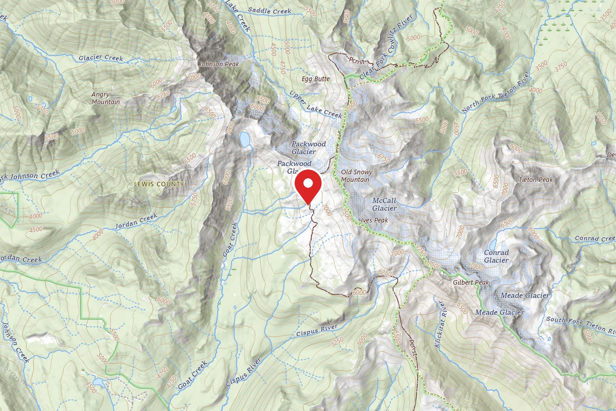 Dispersed Site near 46.5070, -121.4648