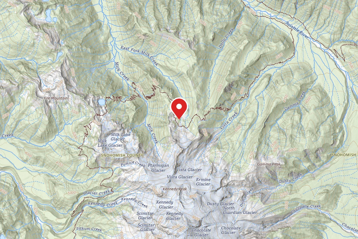 Dispersed Site near 48.1595, -121.1155