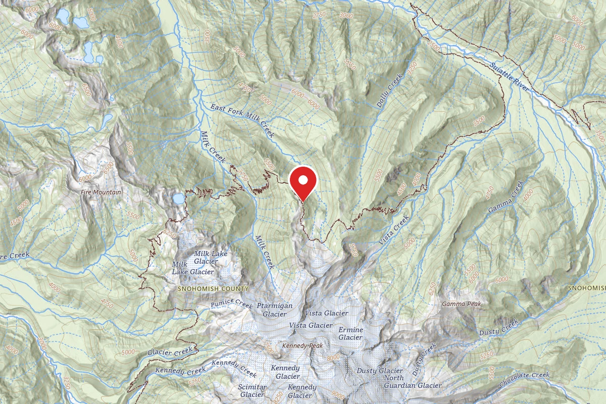 Dispersed Site near 48.1654, -121.1178
