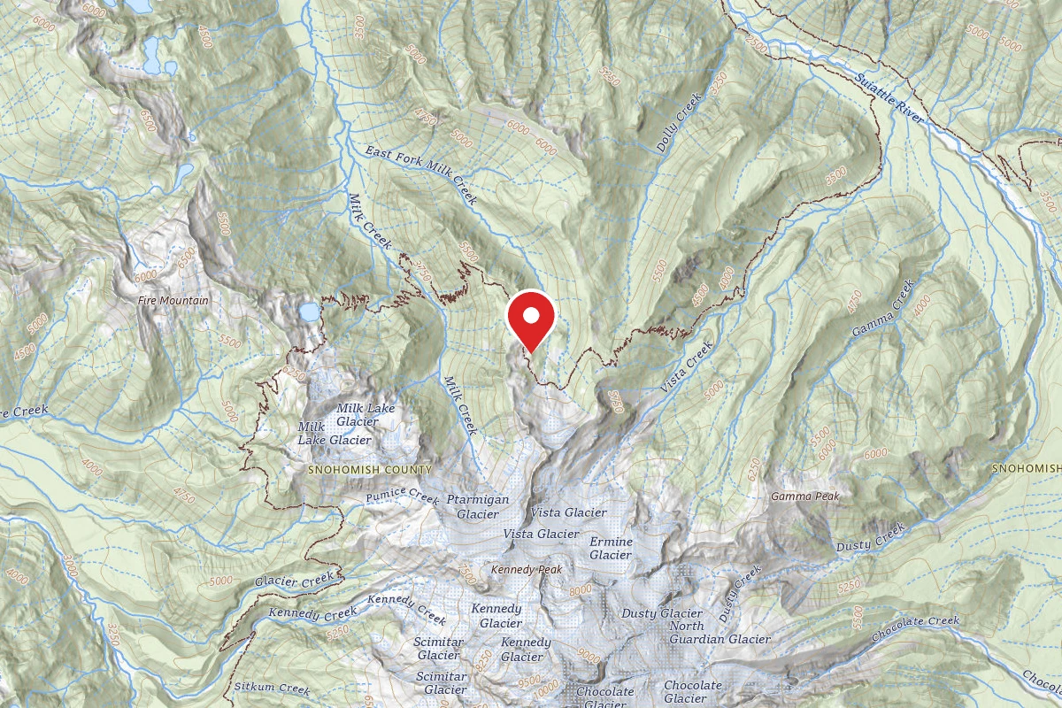 Dispersed Site near 48.1607, -121.1171