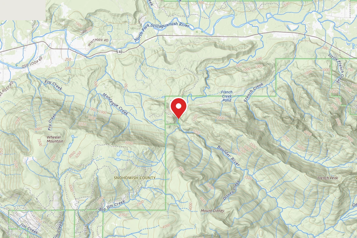 Dispersed Site near 48.2452, -121.8275