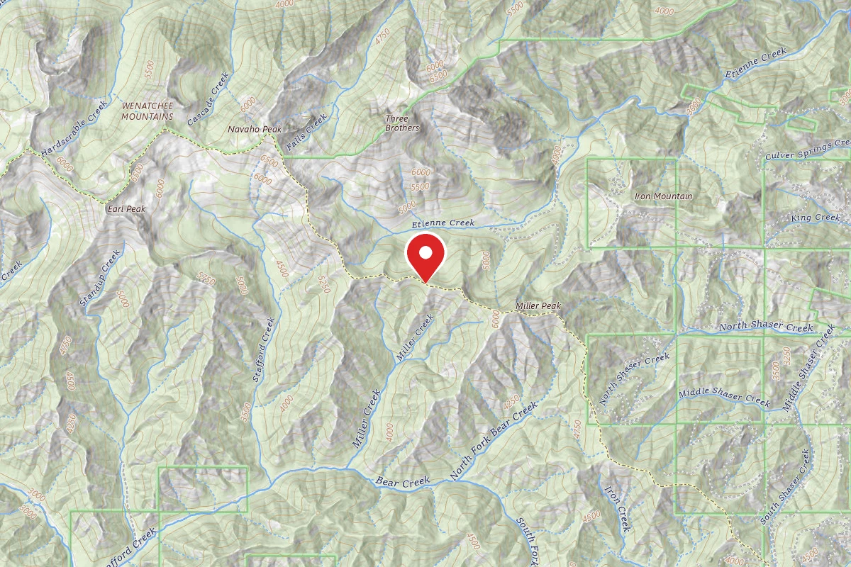 Dispersed Site near 47.3986, -120.7655