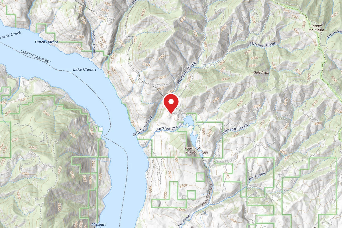 Dispersed Site near 47.9784, -120.1715