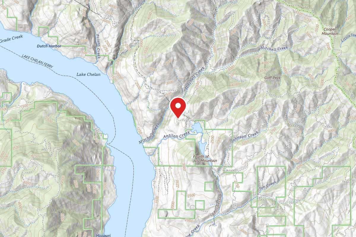 Dispersed Site near 47.9794, -120.1717