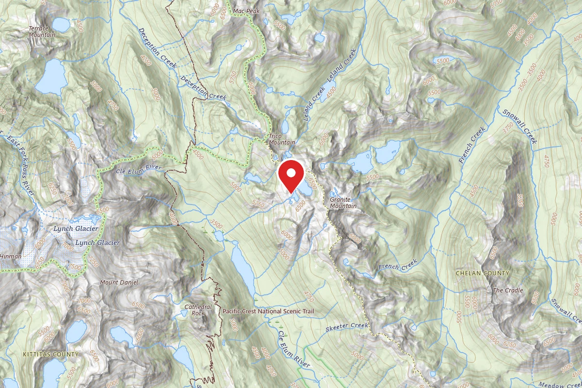 Dispersed Site near 47.5845, -121.1038