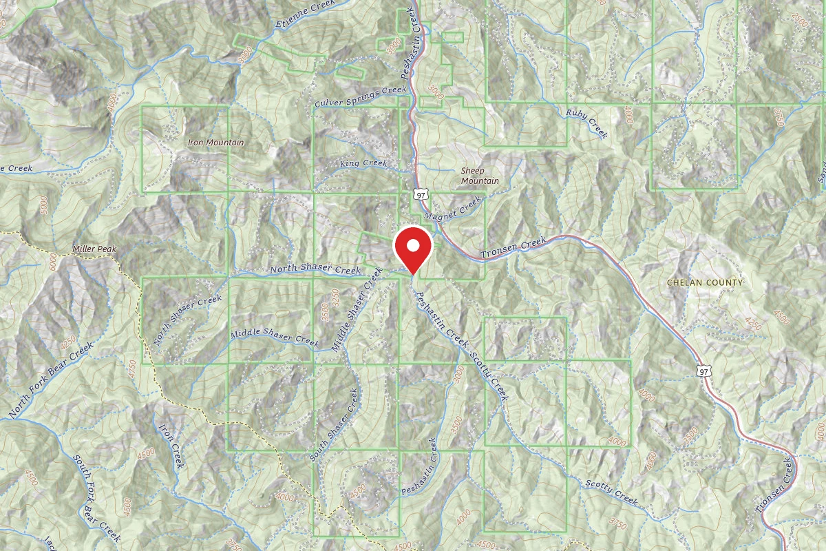 Dispersed Site near 47.3905, -120.6587