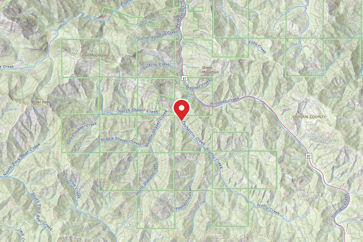 Dispersed Site near 47.3877, -120.6583