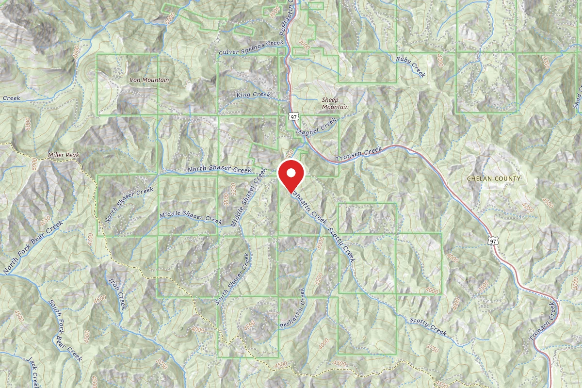 Dispersed Site near 47.3856, -120.6577