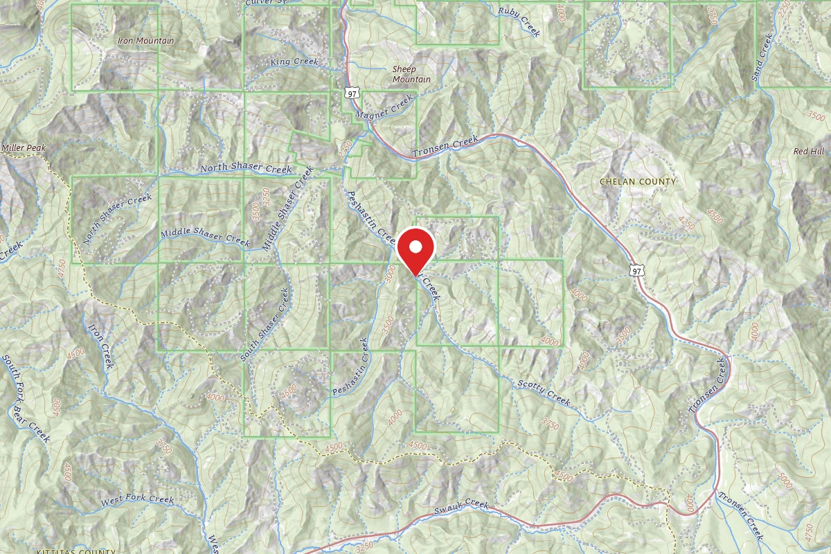 Dispersed Site near 47.3733, -120.6410