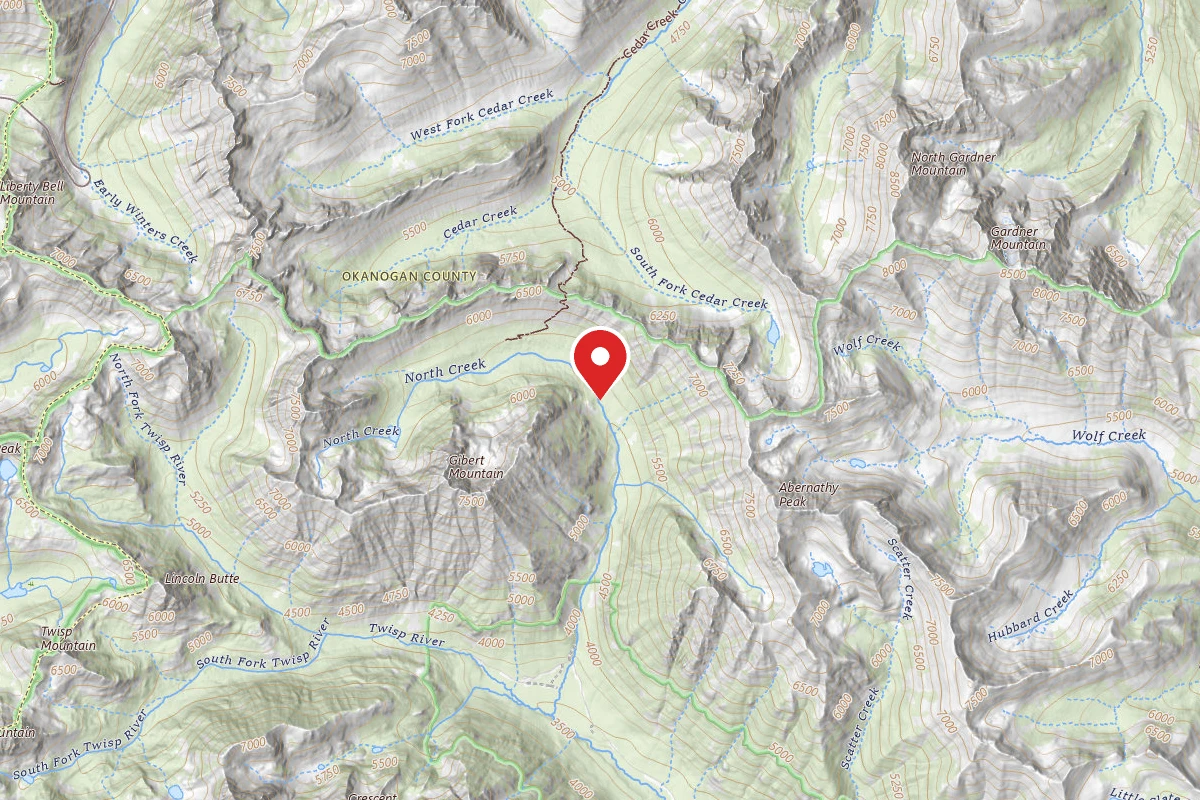 Dispersed Site near 48.4900, -120.5546