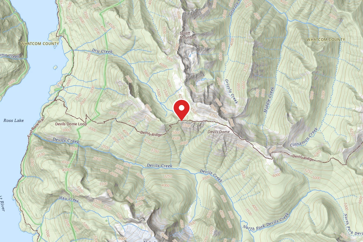 Dispersed Site near 48.8284, -120.9471