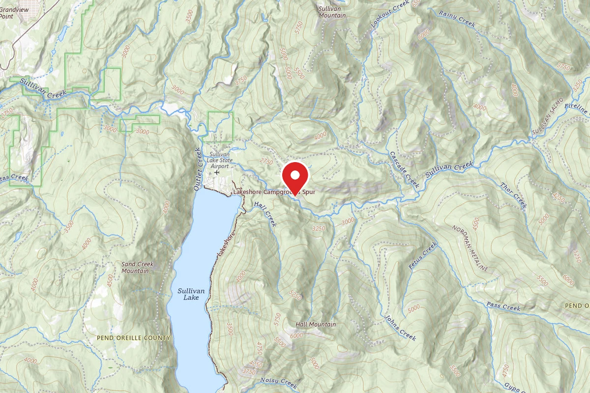 Sullivan Creek Campground 4